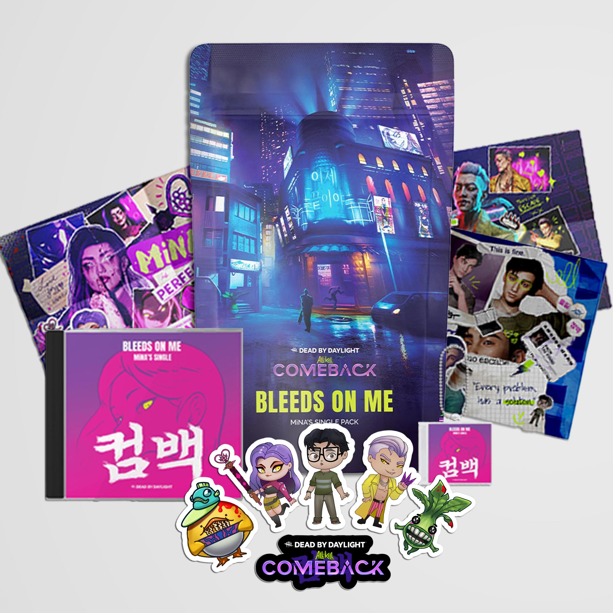 All-Kill: Comeback – Bleeds on Me - MiNA's Single Pack
