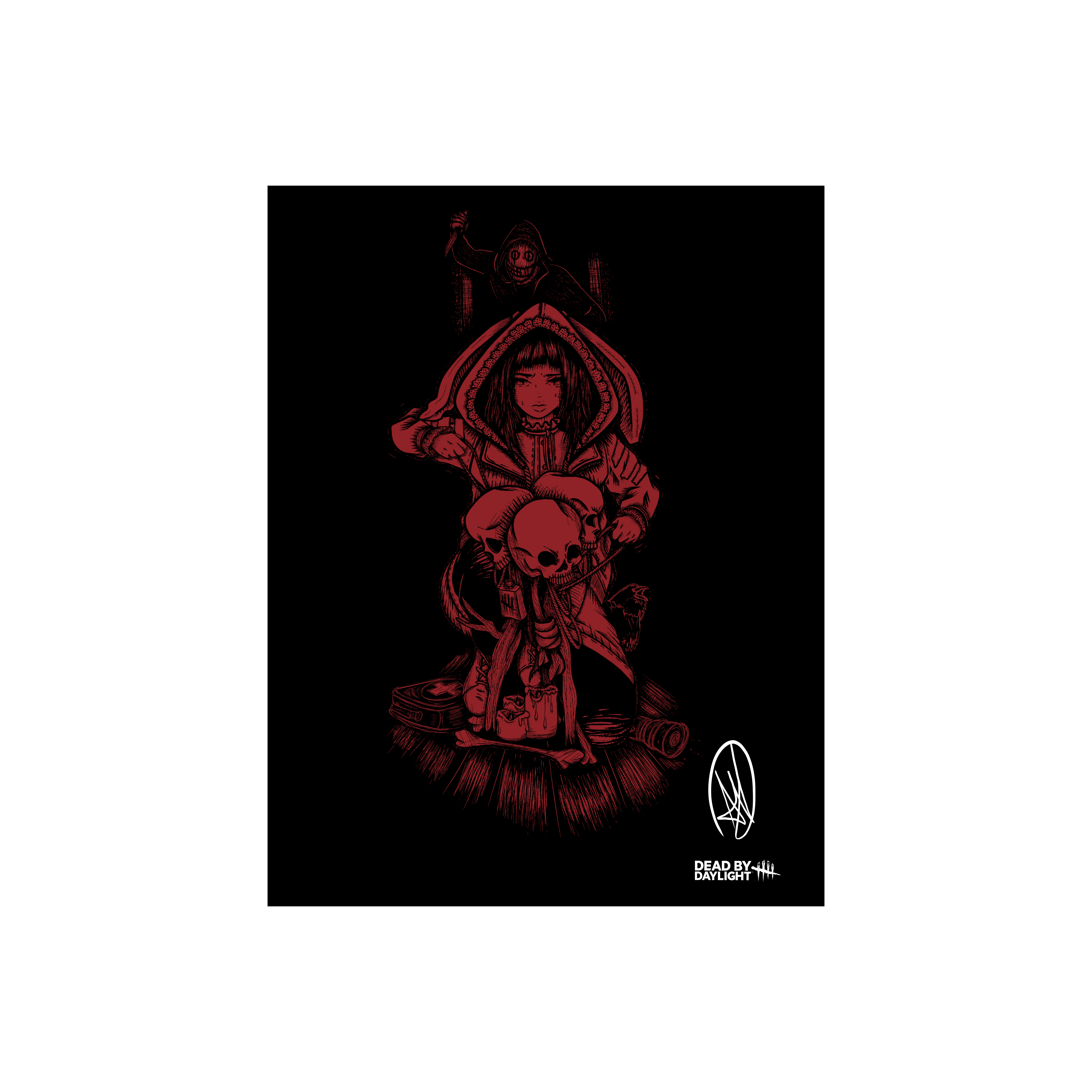 DBD Fan Art in red