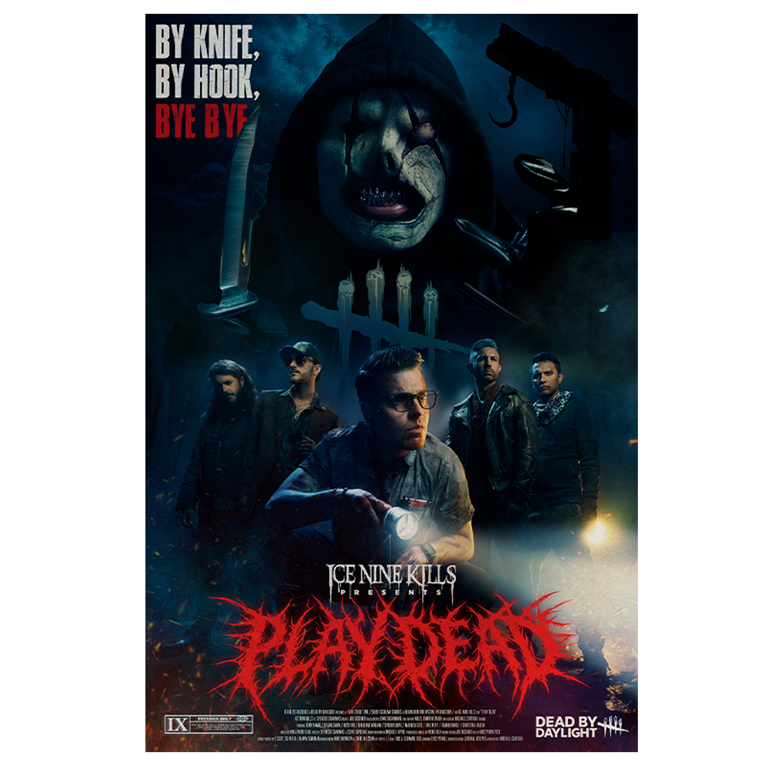 Dead by Daylight x Ice Nine Kills - Into The Fog Limited Edition Poster