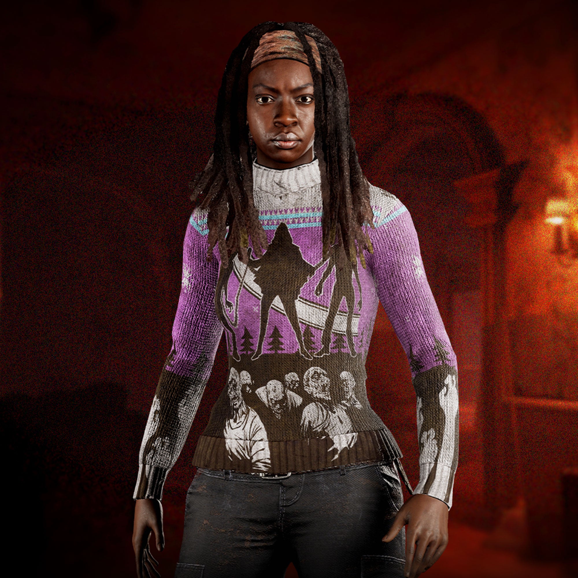 Michonne – Ice Cold Steel - Ugly Sweater