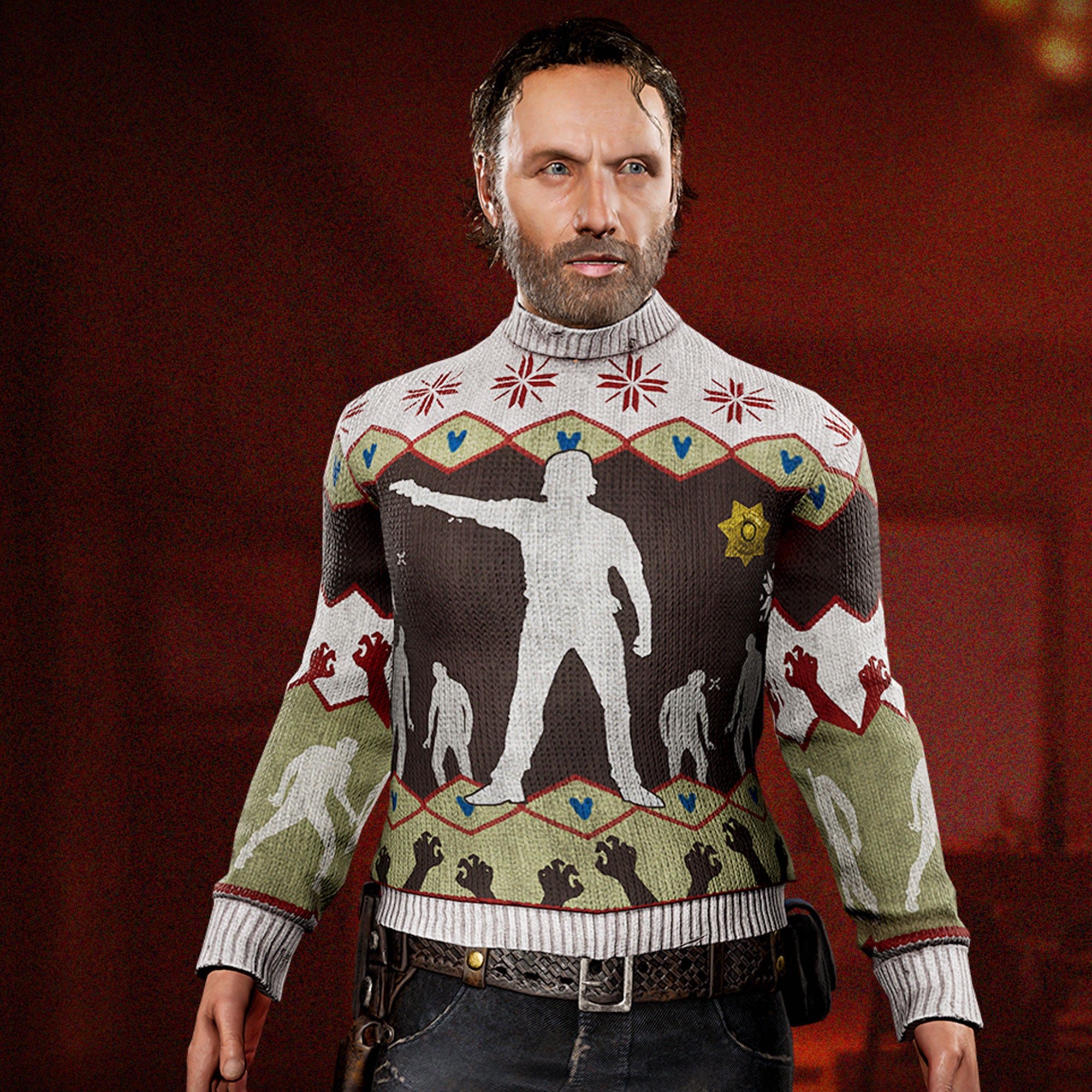 Rick Grimes – Cold Dead Hands - Ugly Sweater