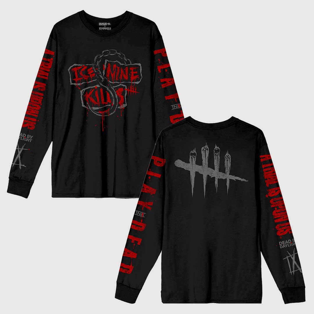 Dead by Daylight x Ice Nine Kills - Hooked on a Feeling Long Sleeve T-shirt