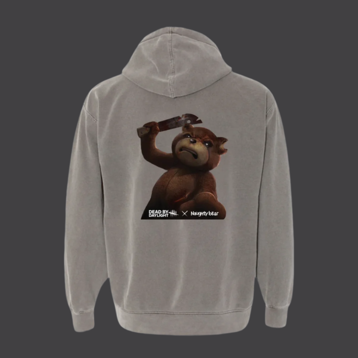 Naughty Bear Hooded Sweatshirt - Grey