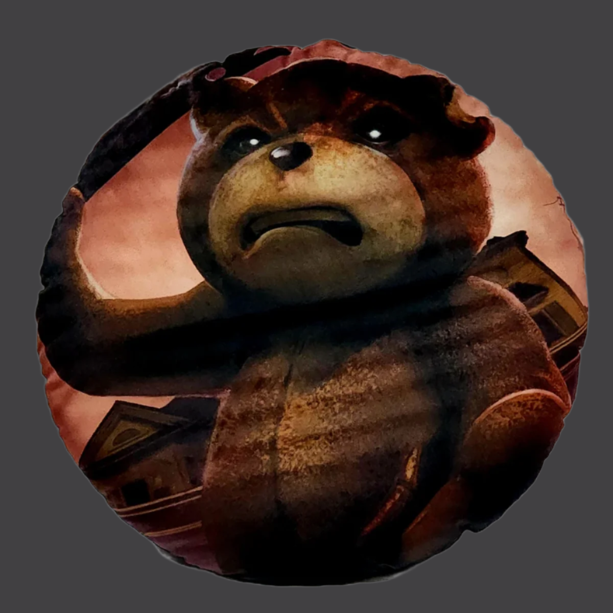 Naughty Bear Custom Pillow
