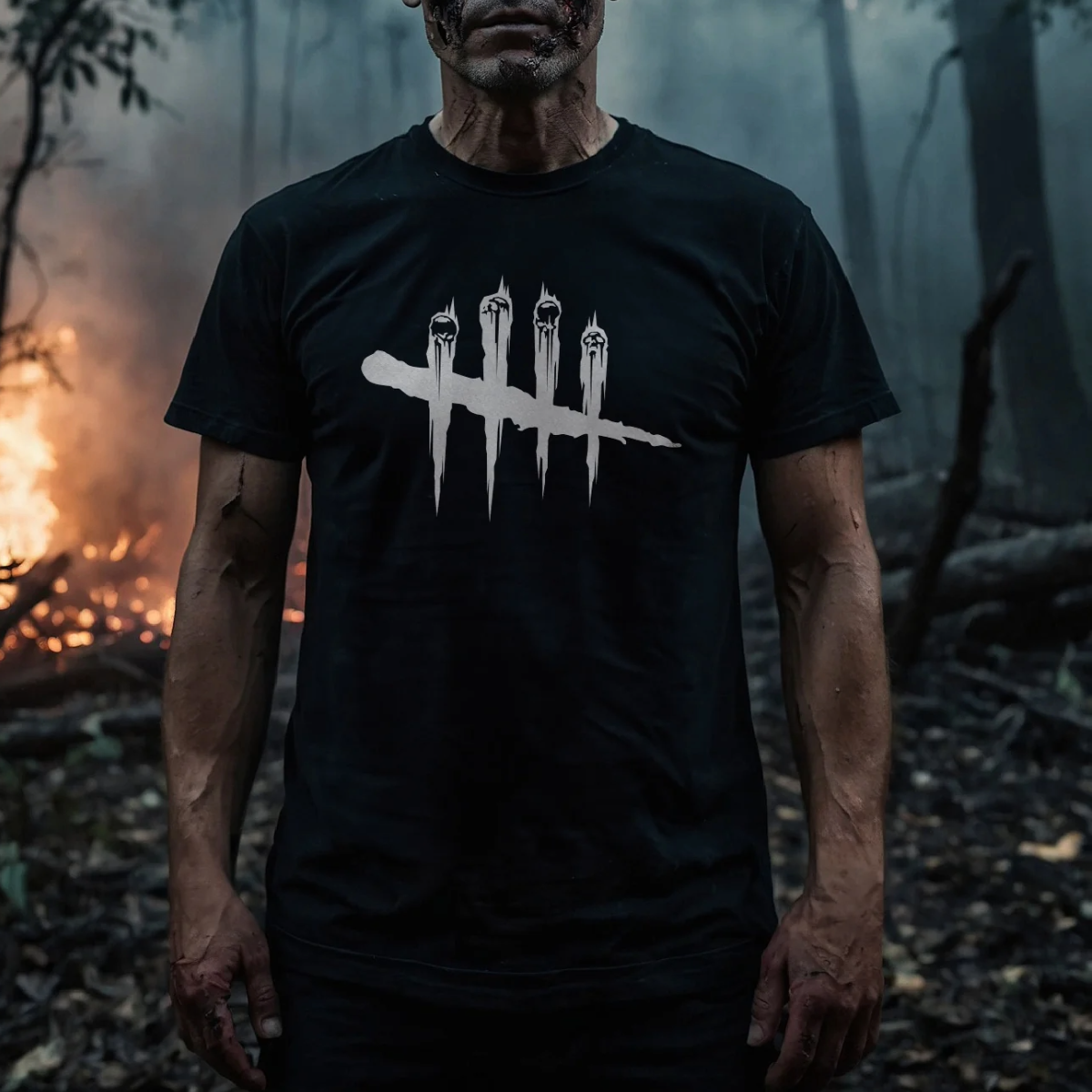 Dead by Daylight Logo Tee (Jet Black)
