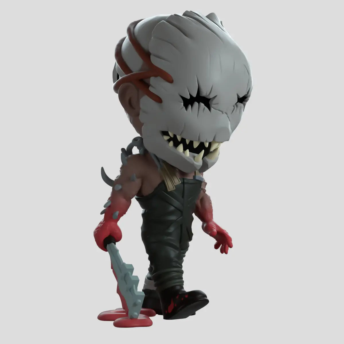 Front view of vinyl figurine 'The Trapper' by YouTooz from Dead by Daylight universe