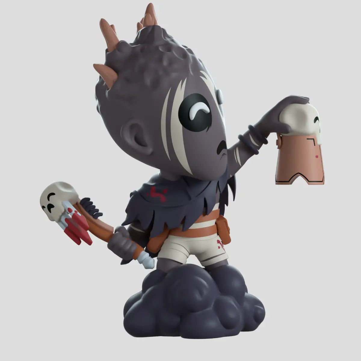 Front view of vinyl figurine 'The Wraith' by YouTooz from Dead by Daylight universe