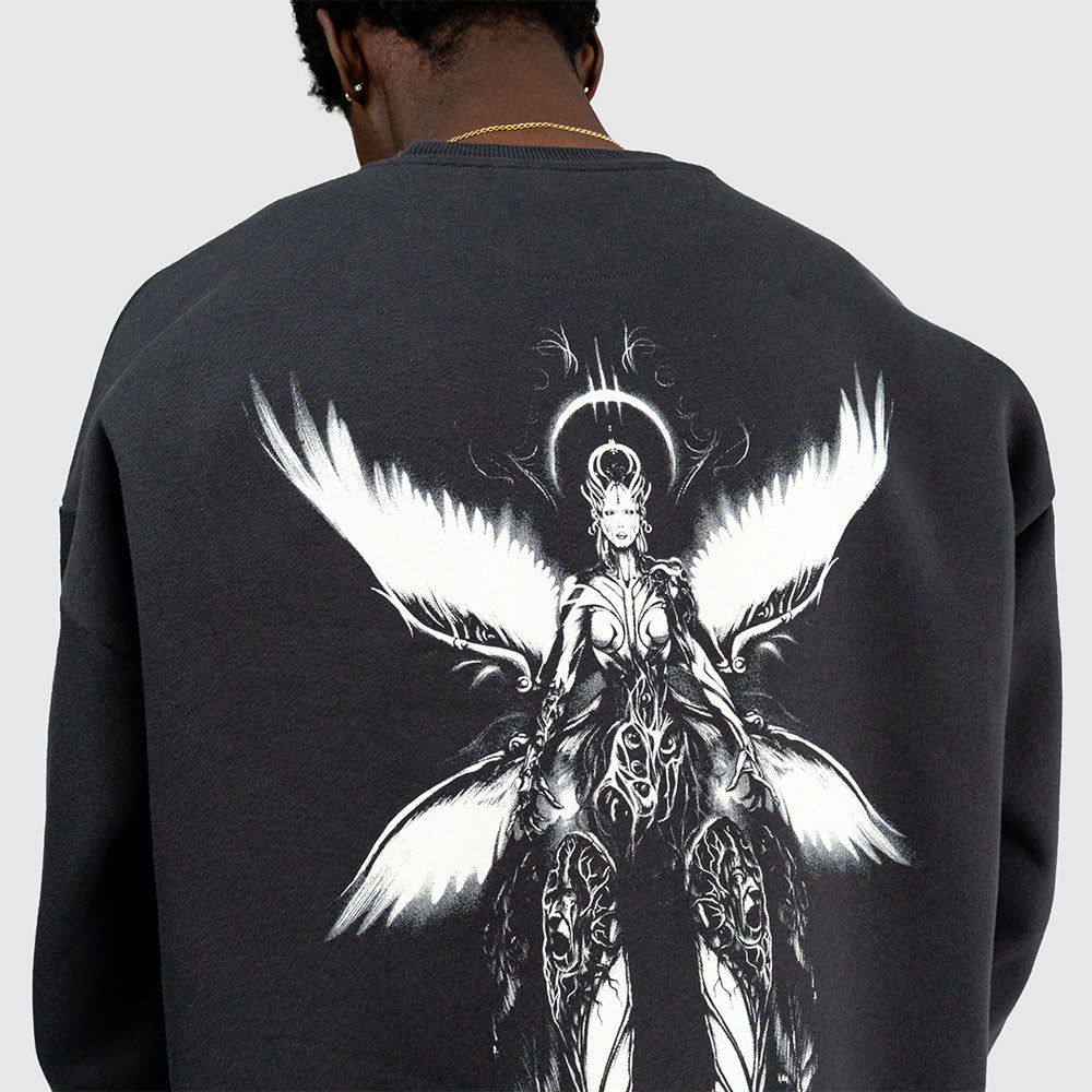 Chorus of Sin – Wings of reckoning heavyweight crewneck