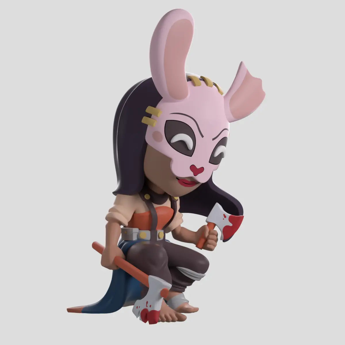 Front view of vinyl figurine 'The Huntress' by YouTooz from Dead by Daylight universe