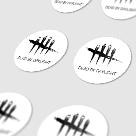 3" Logo Sticker - White