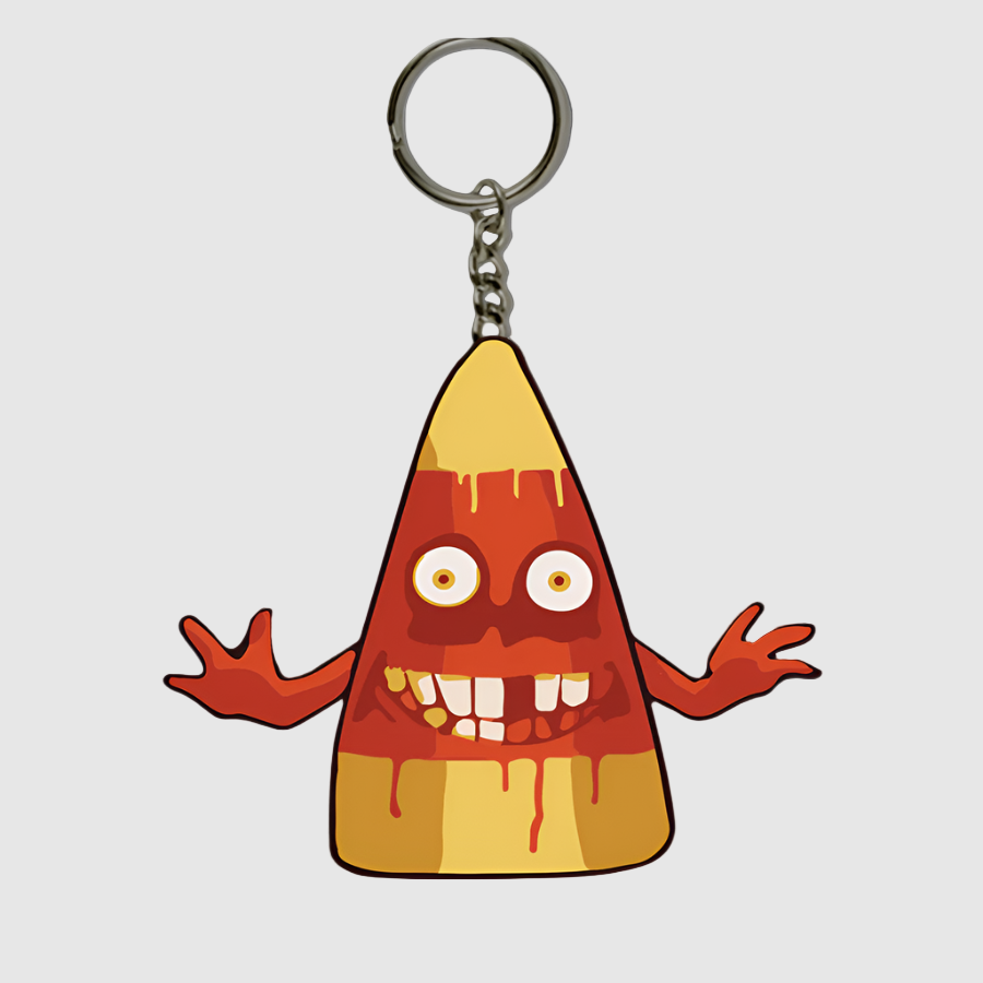 Porte-clés 'Creepy Corn'