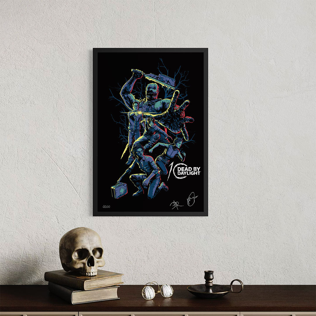 Dead by Daylight - 10th Anniversary | Limited & Signed Framed Art
