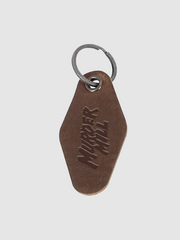 Murder Mill Leather Keychain (Brown)