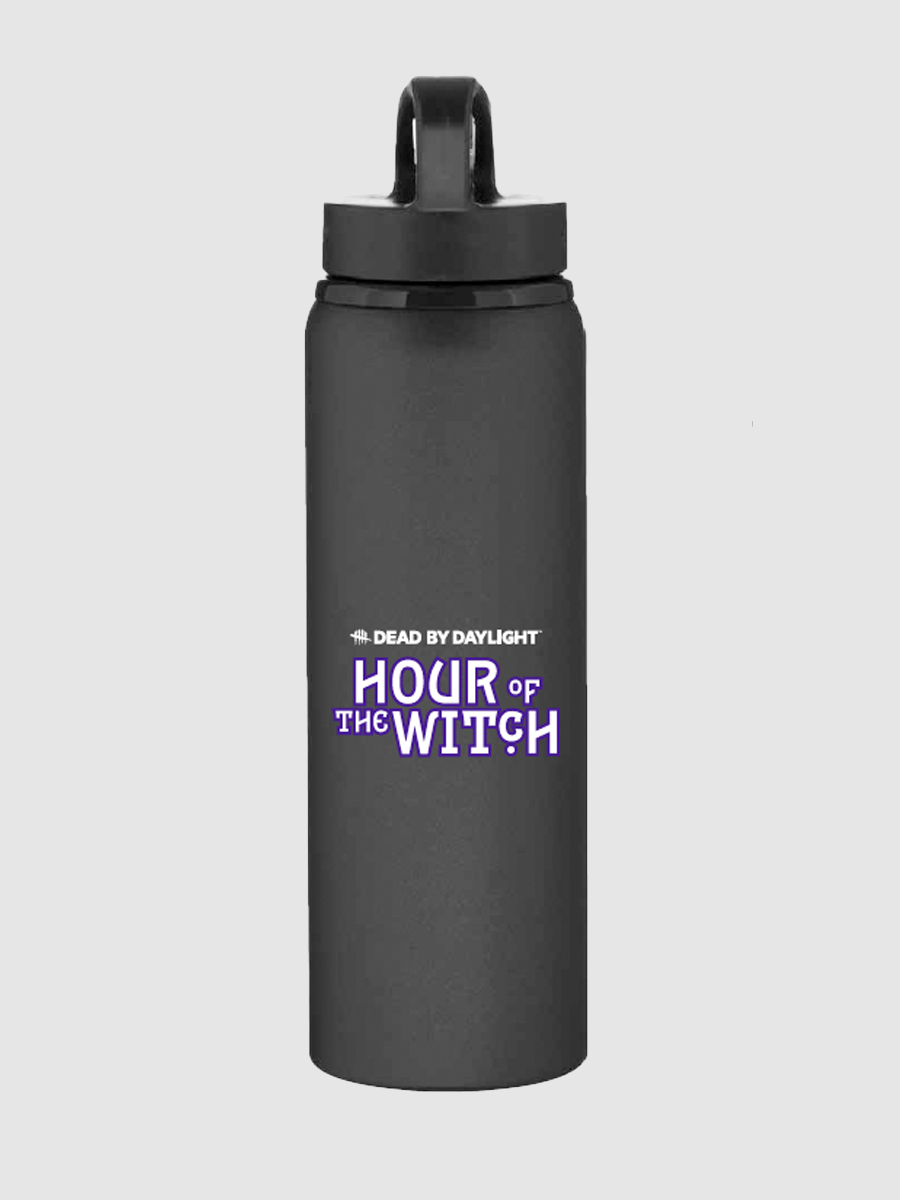 Hour of the Witch Water Bottle 28 oz - Black