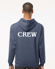 Murder Mill Fleece Hooded Sweatshirt - Heather Denim