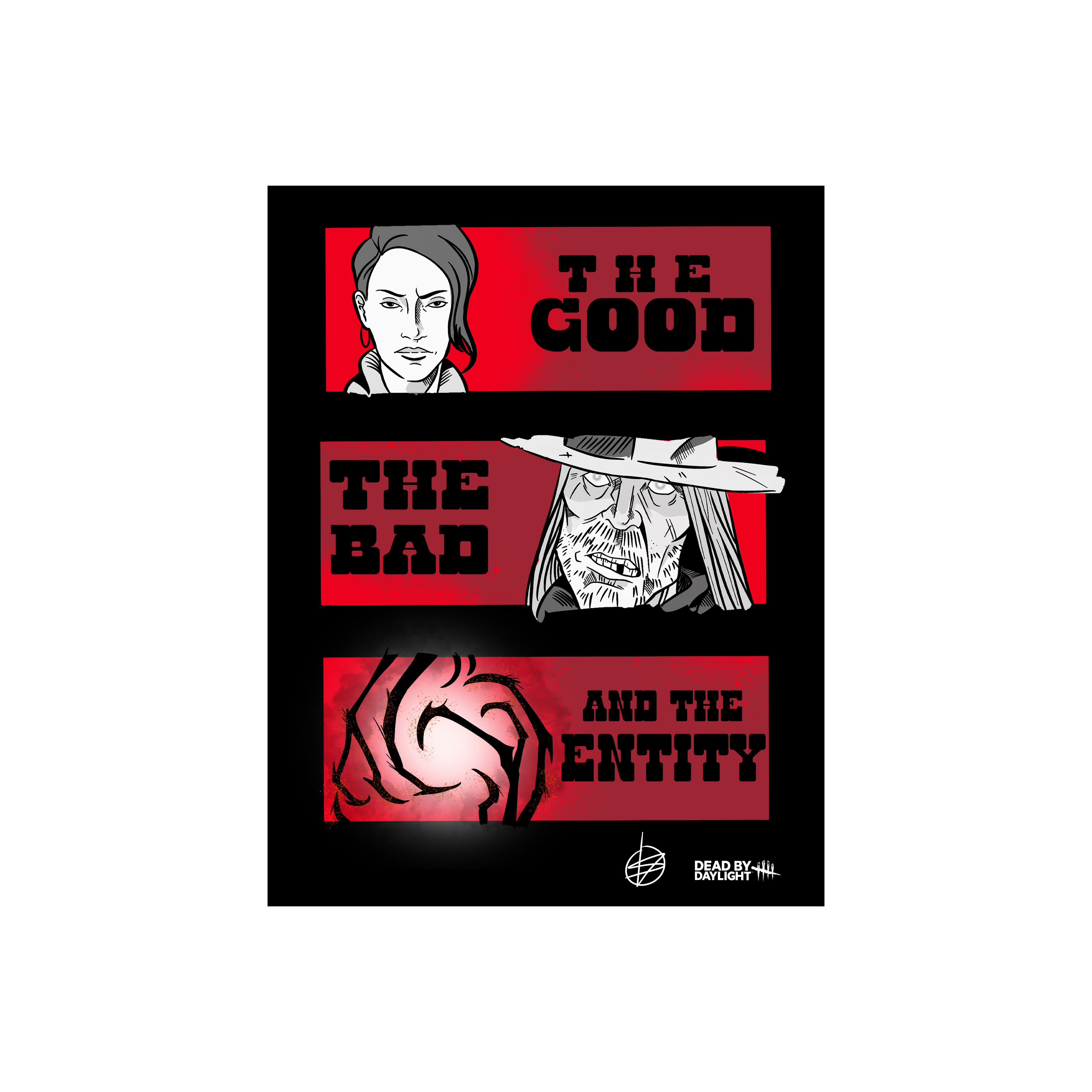 DBD Fan Art The God The Bad and The Entity