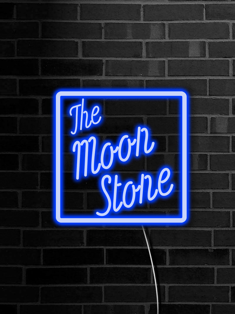 Moonstone Café Neon Sign