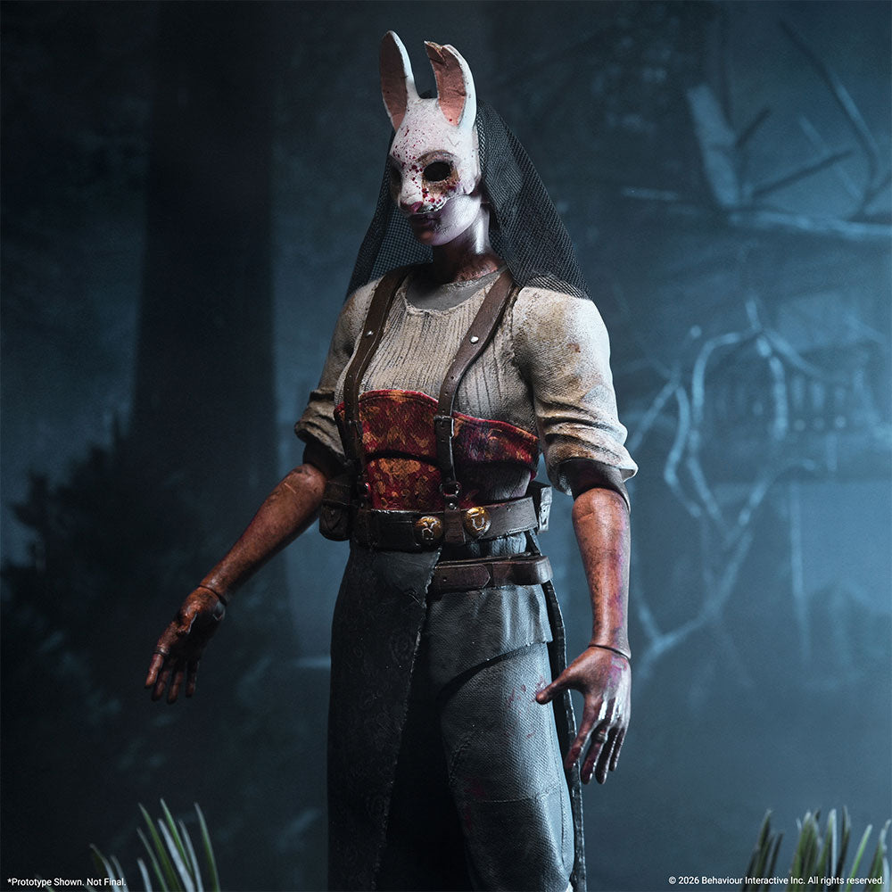Dead by Daylight Huntress Figurine view from right side by Neca