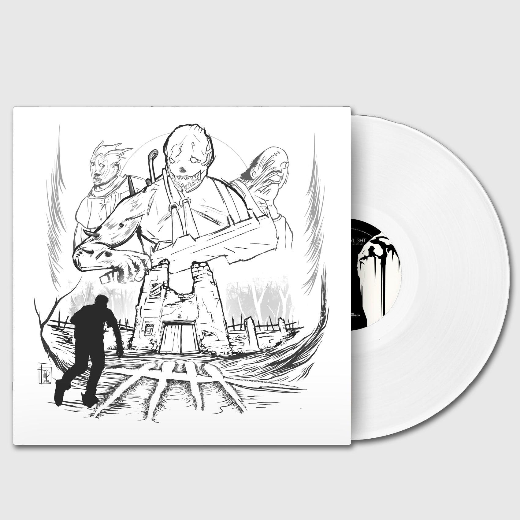 Dead By Daylight Soundtrack (Bone white alternate cover)