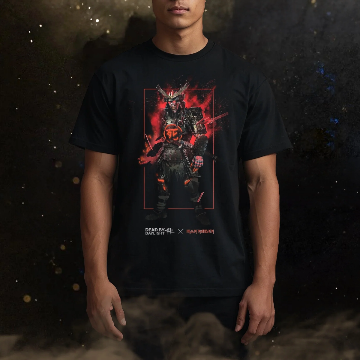 Dead by Daylight x Iron Maiden Samurai Eddie Tee