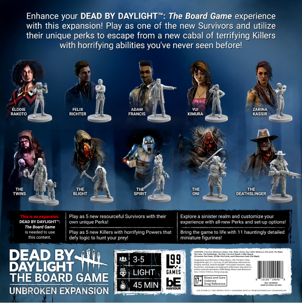 Dead by Daylight™: The Board Game Unbroken Expansion