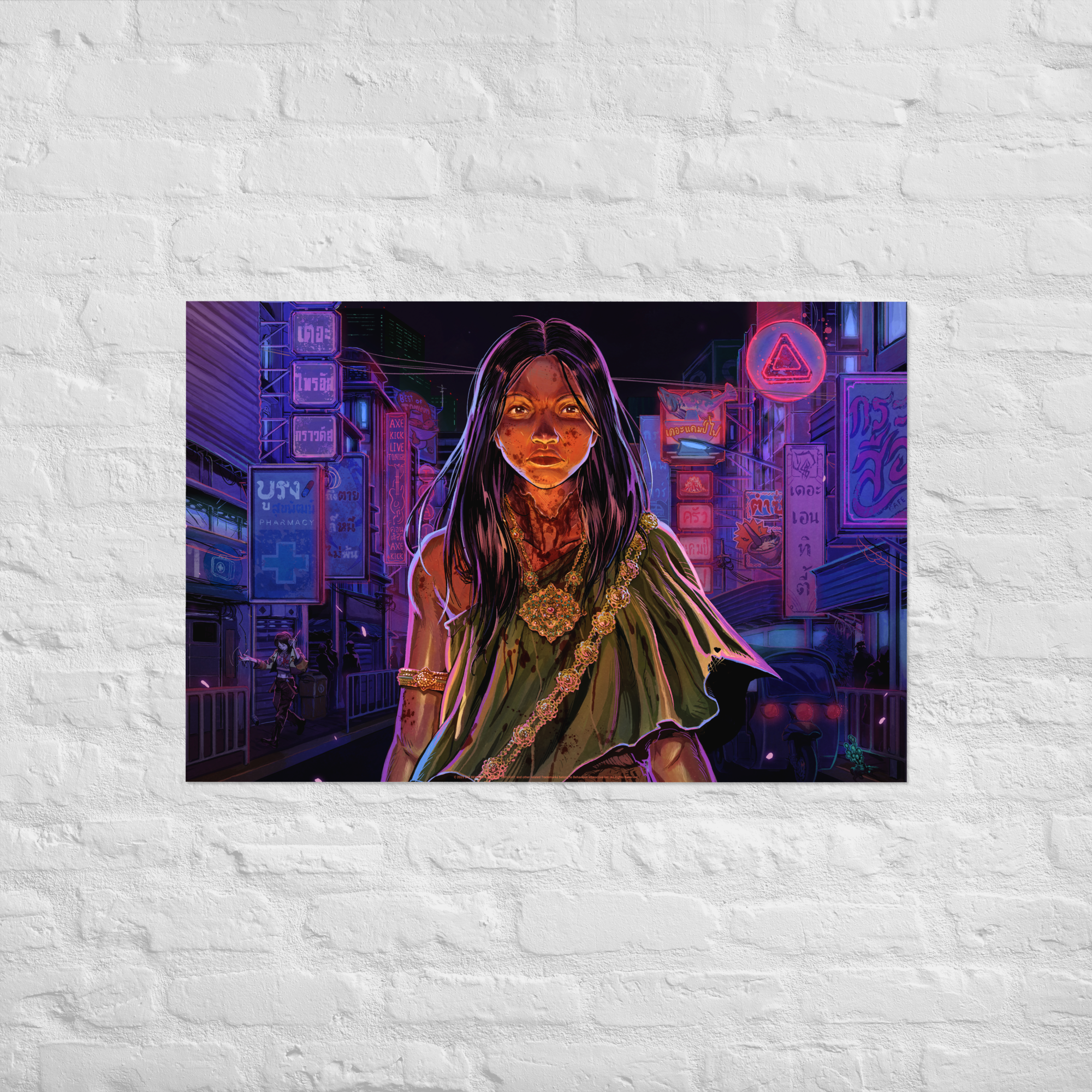 A1サイズ（約59x84cm）】【lm-poster-7076】【フレーム付き】肖像画