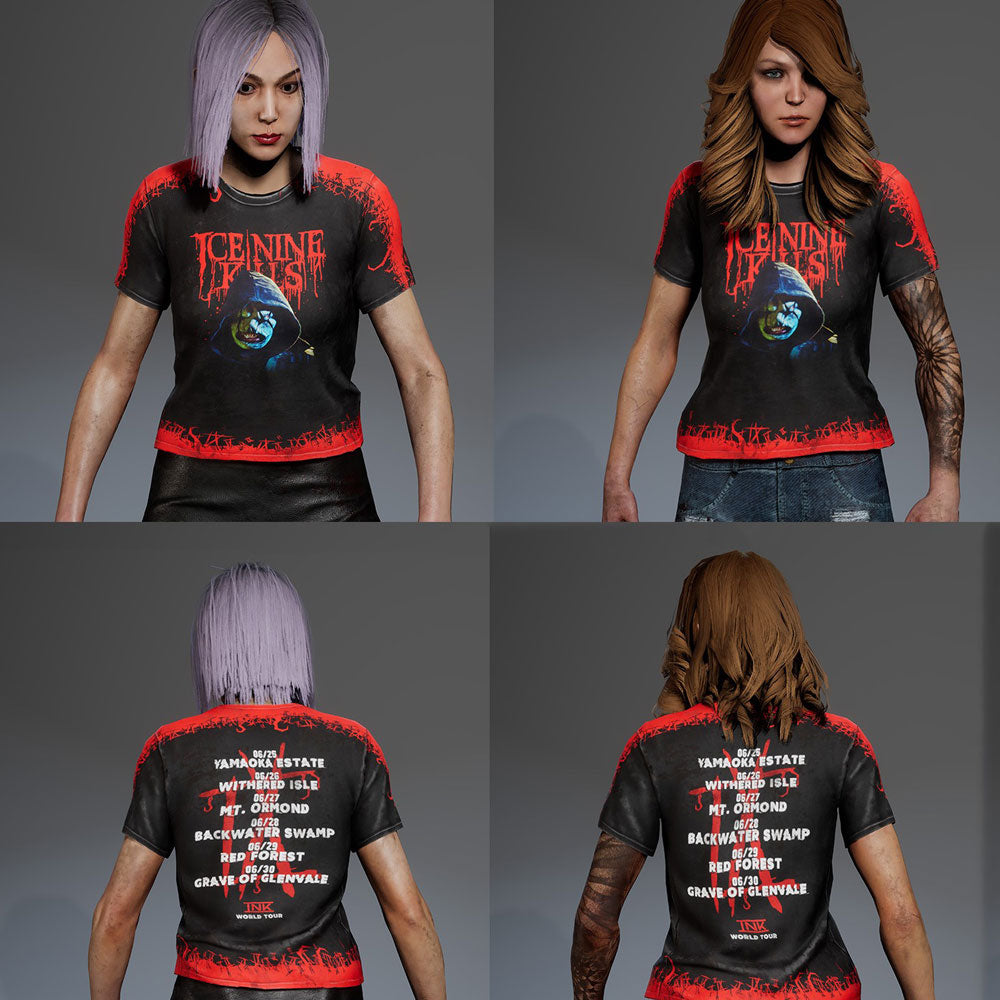 Dead by Daylight x Ice Nine Kills - Dead by Daylight Tour Replica Tee