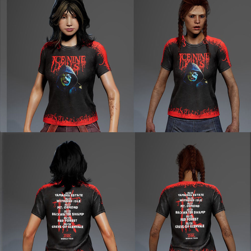Dead by Daylight x Ice Nine Kills - Dead by Daylight Tour Replica Tee