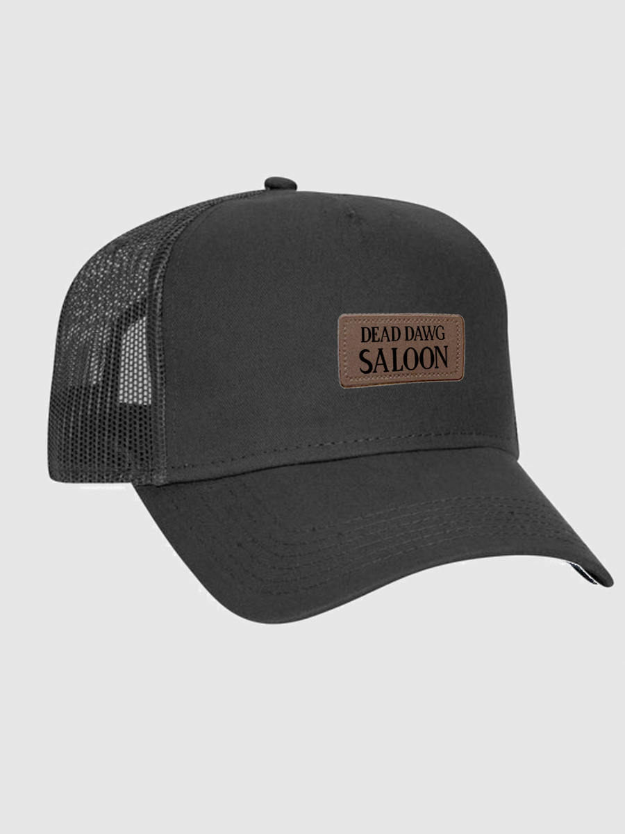 Dead Dawg Saloon Black Trucker Hat