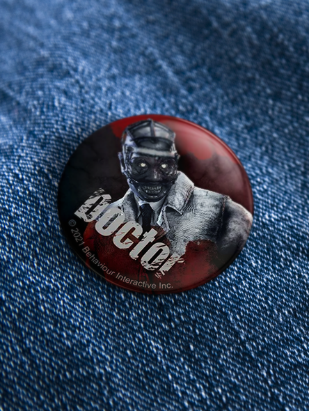 Doctor Tin Badge Button (Japanese import)