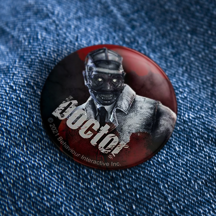 Doctor Tin Badge Button (Japanese import)