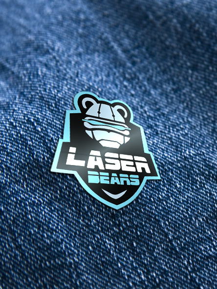 Laser Bears Lapel Pin