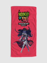 Hooked On You Spirit Beach Towel