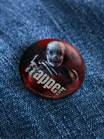 Trapper Tin Badge Button (Japanese import)