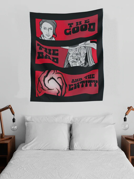 The Good, the Bad & the Entity Wall Hanging