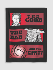 The Good, the Bad & the Entity Wall Hanging